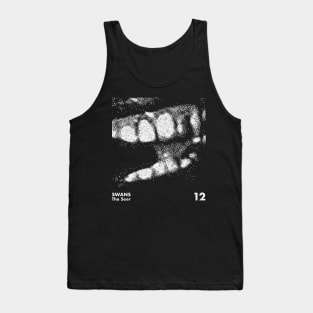 Swans / Minimalist Graphic Artwork Design Tank Top